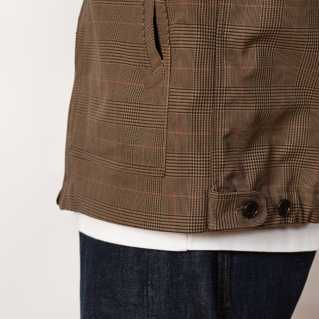 Checkered Short Jacket - Glen Check