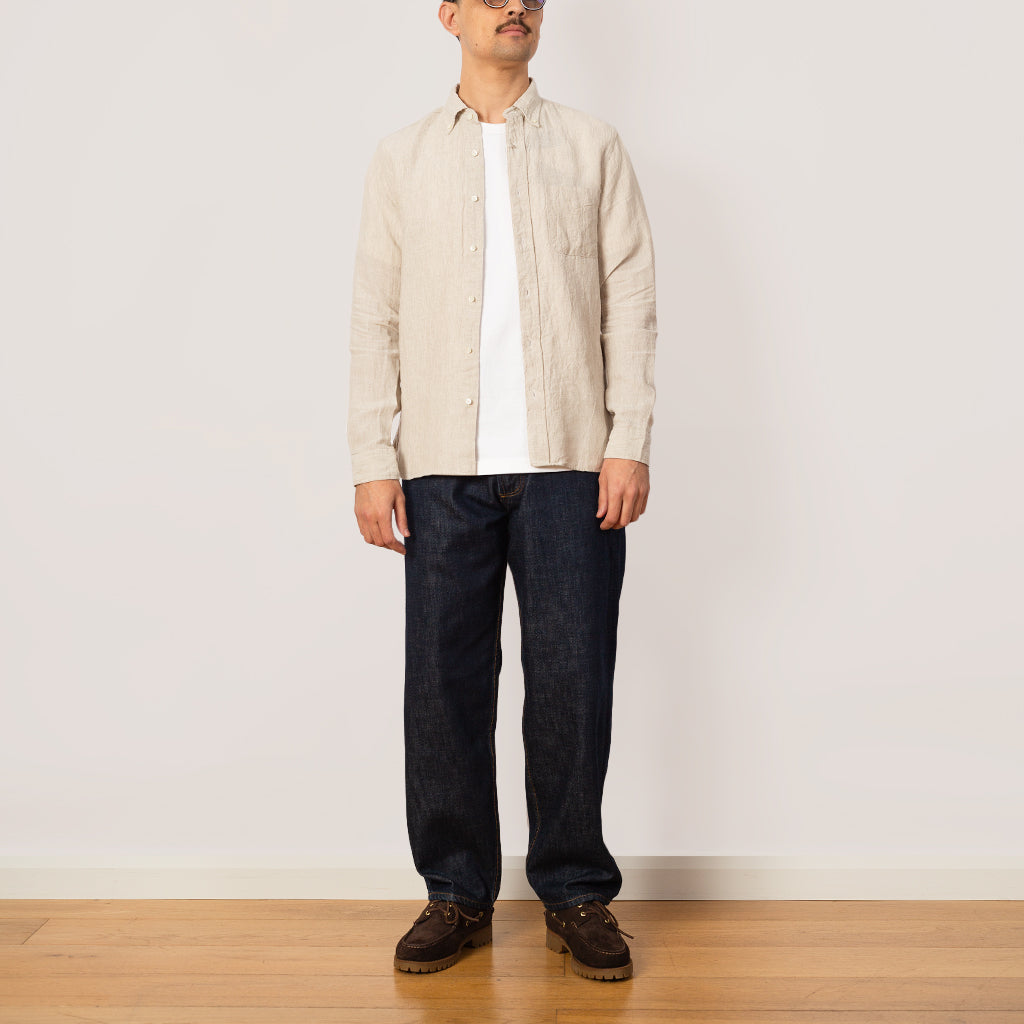 B.D Linen Chambray Shirt - Natural