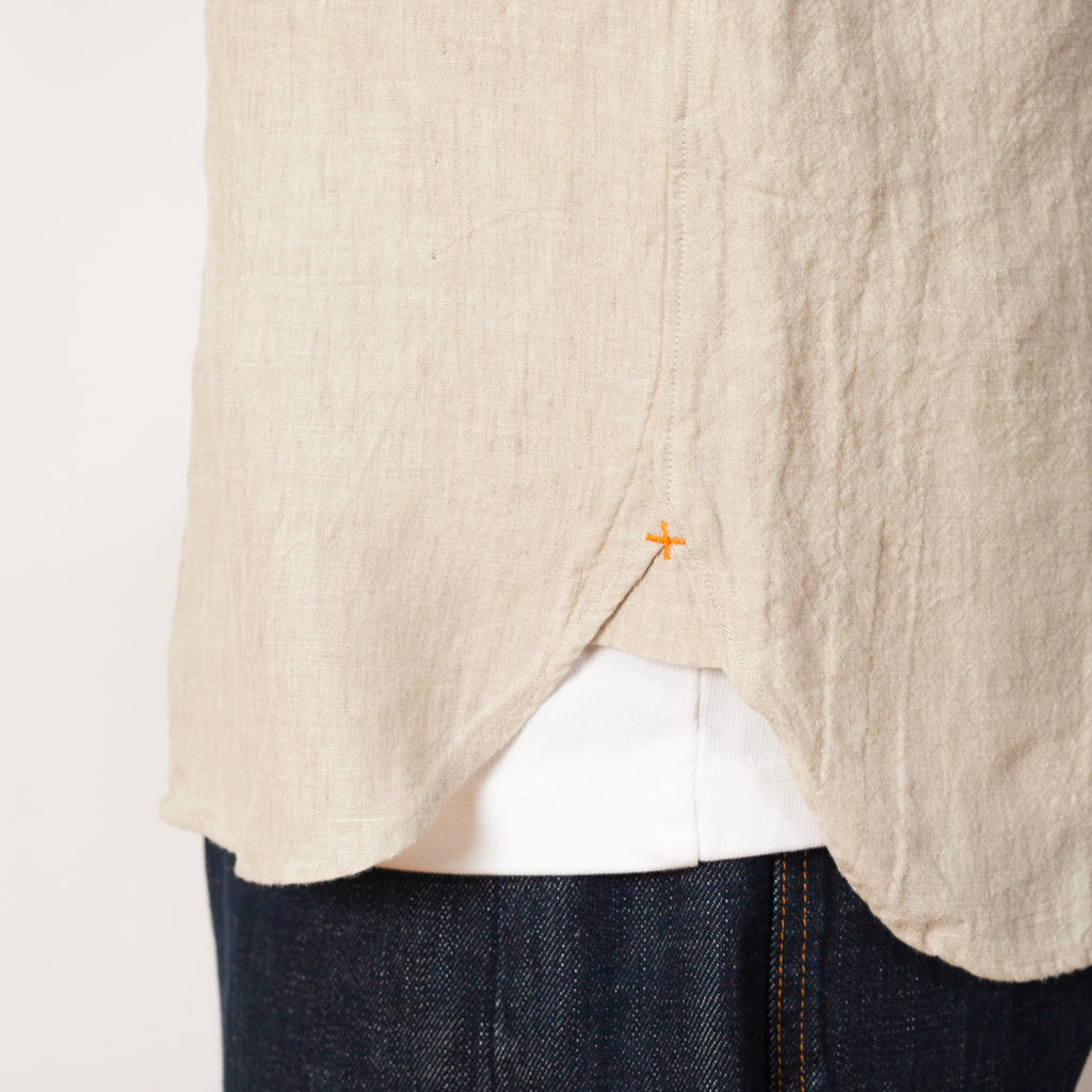 B.D Linen Chambray Shirt - Natural