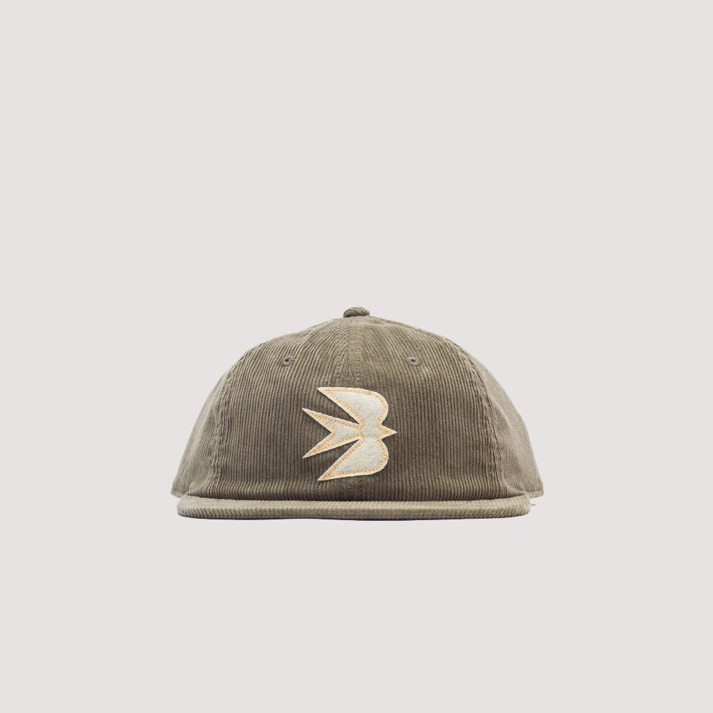 Corduroy Cap - Sun First Tent Green