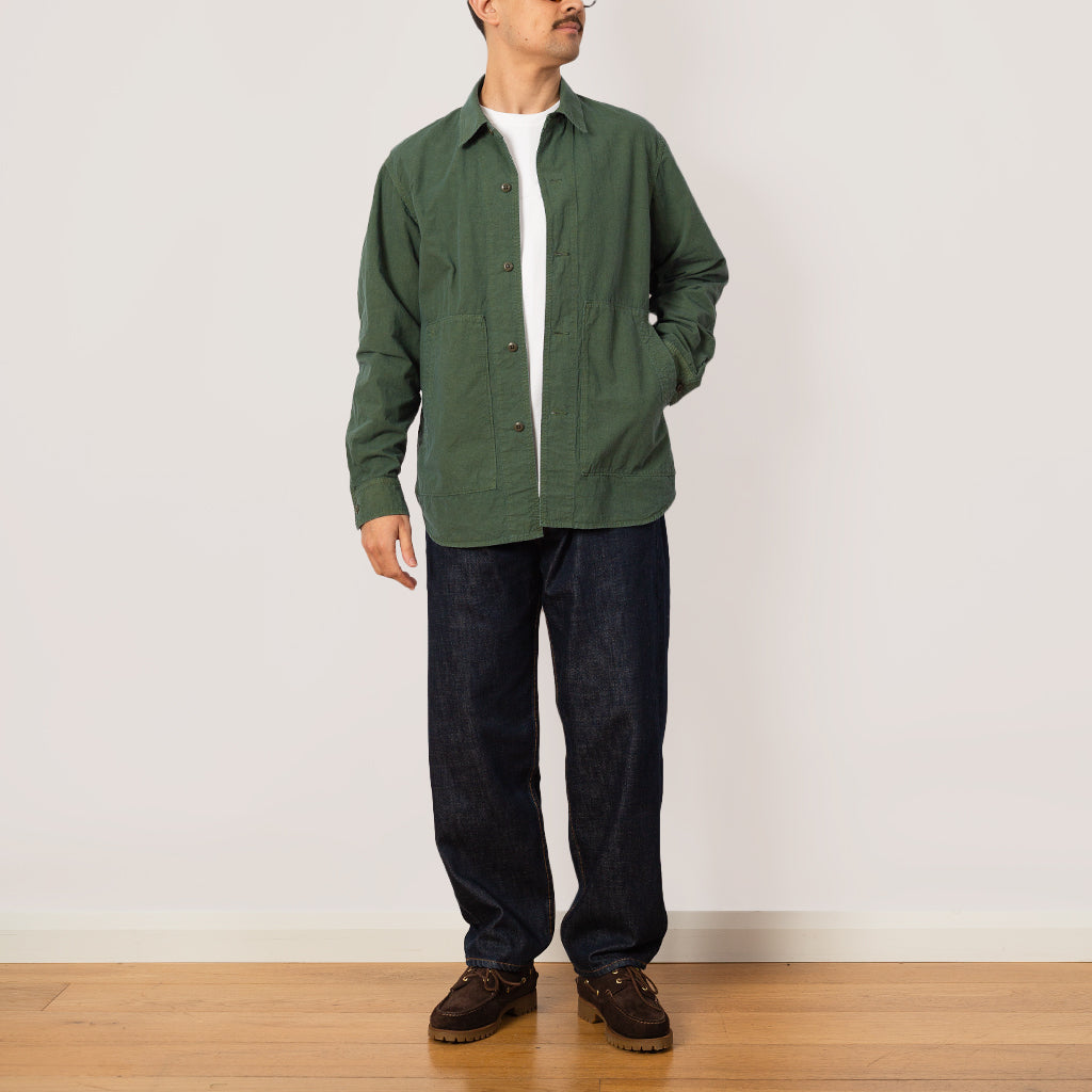 High Density Shirt Jacket - Olive