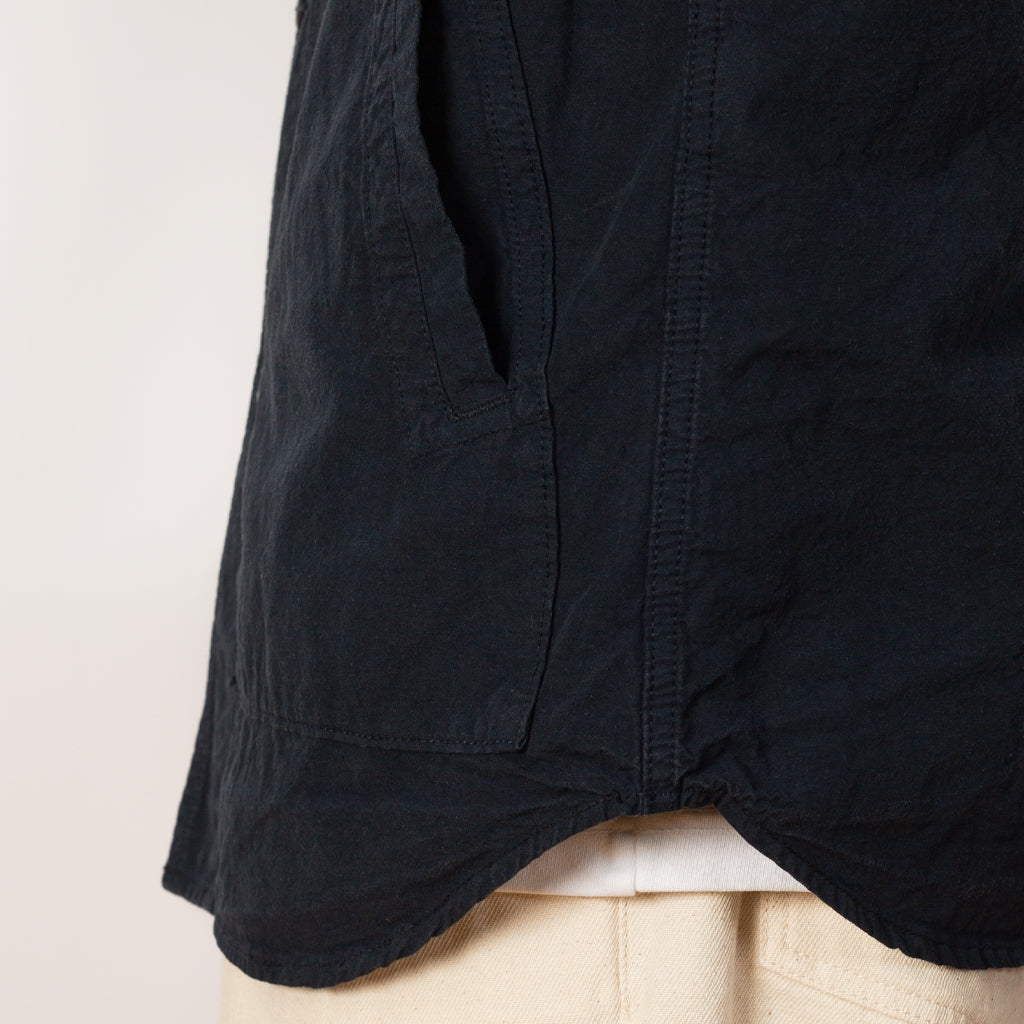 High Density Shirt Jacket - Navy