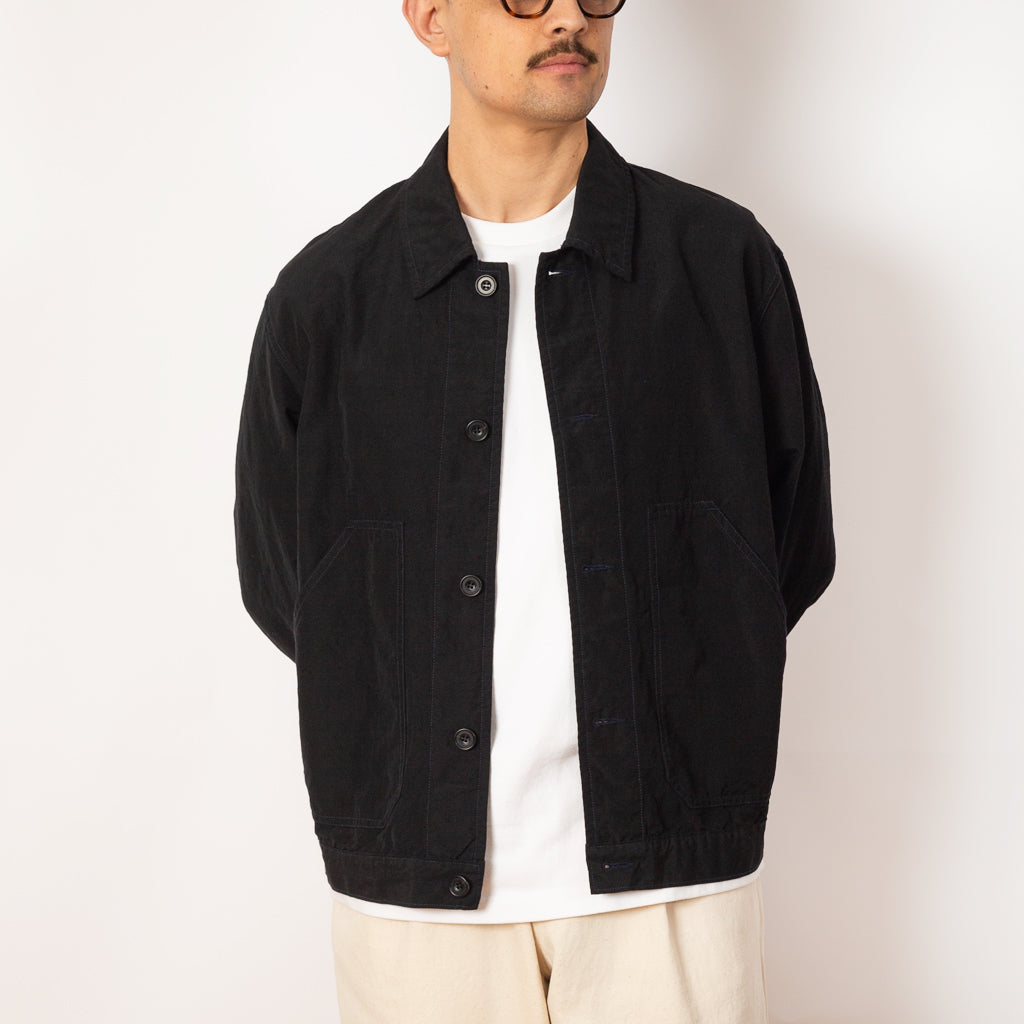 High Density Short Jacket - Black