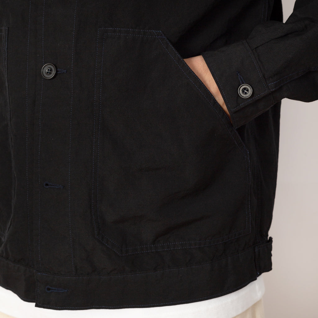 High Density Short Jacket - Black