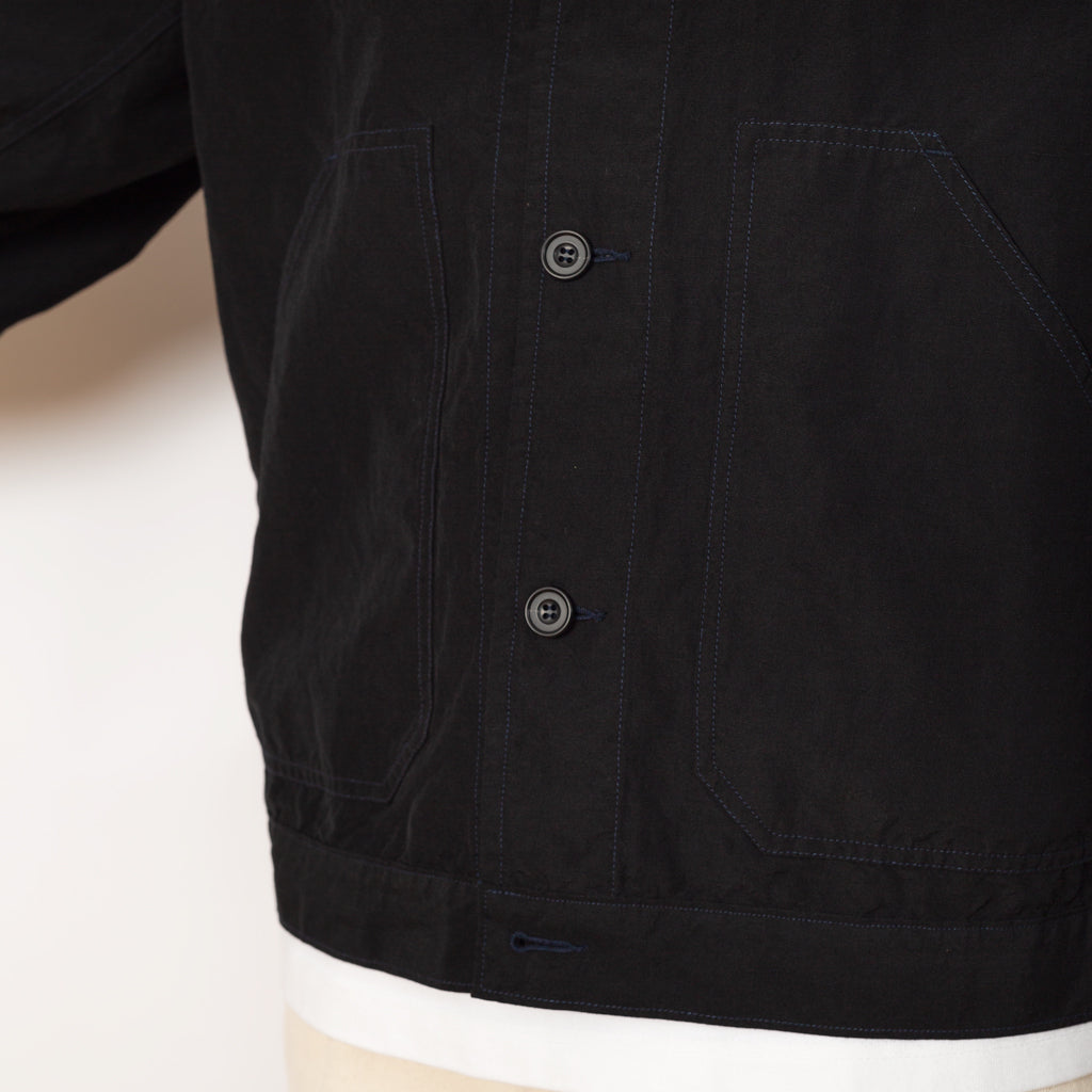 High Density Short Jacket - Black