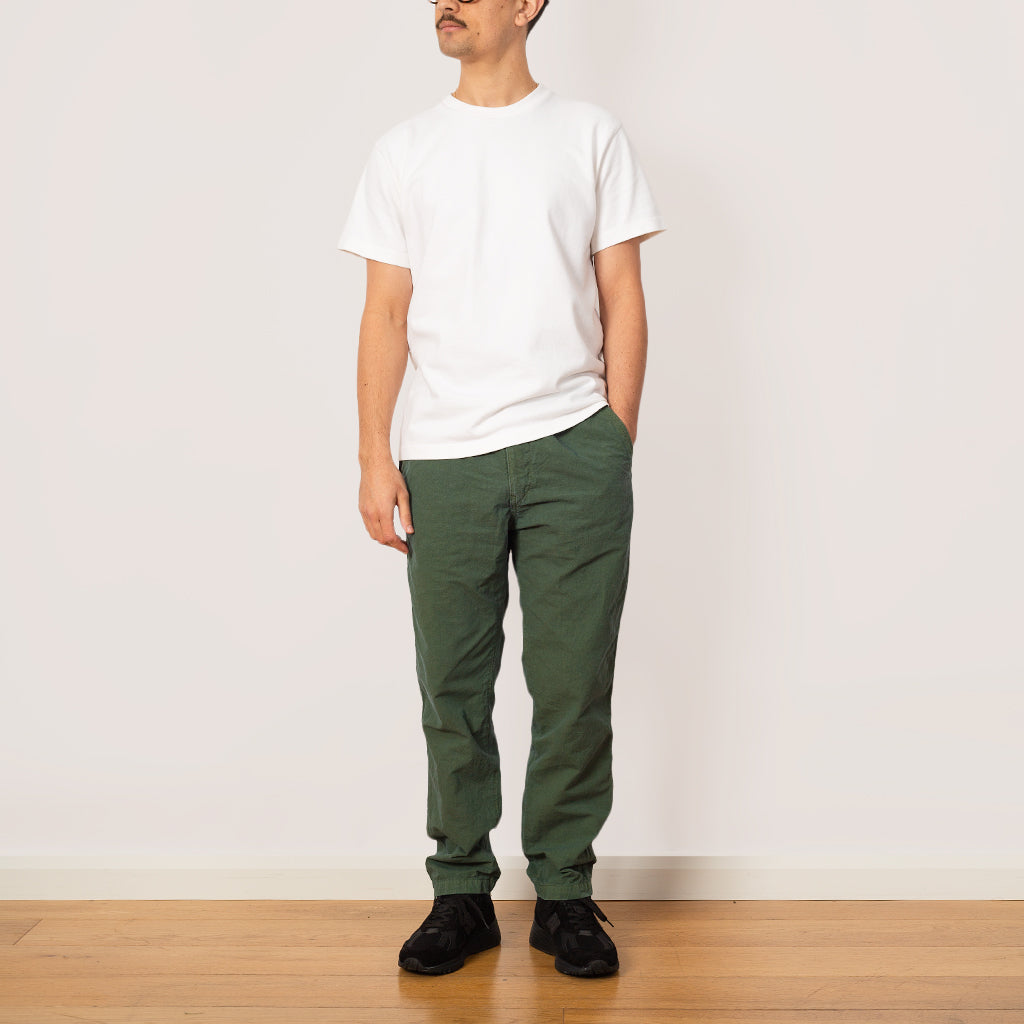 High Density Tapered Pants - Olive