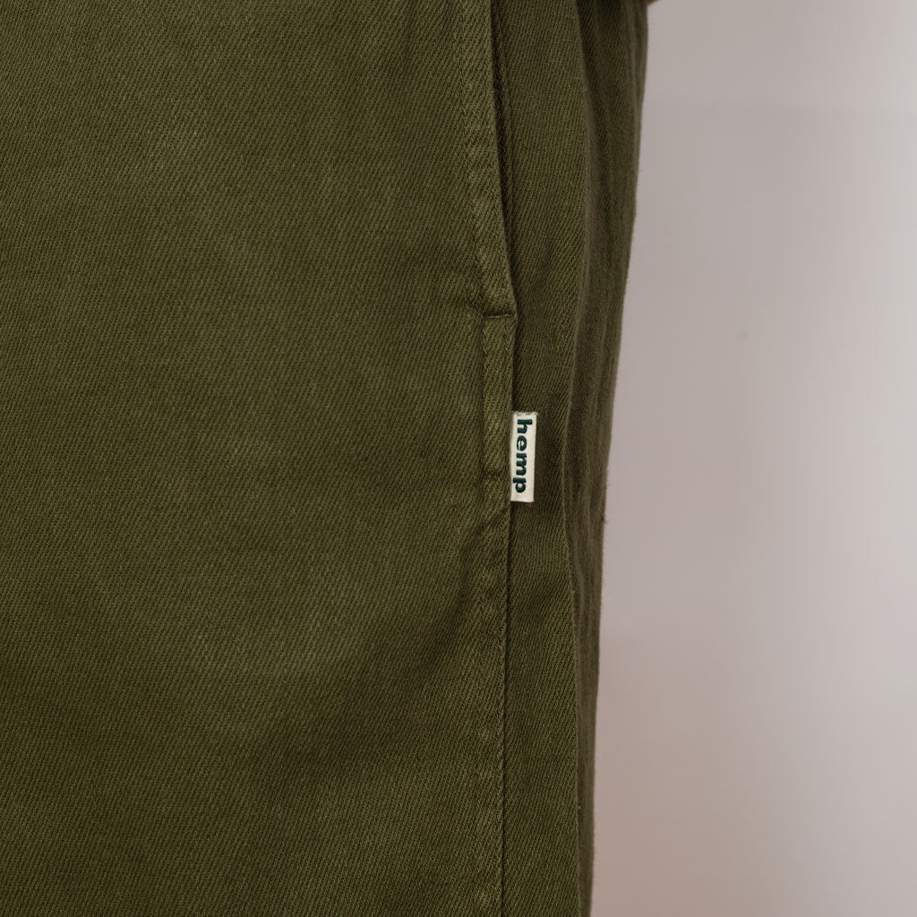 Hemp G-Short - Olive