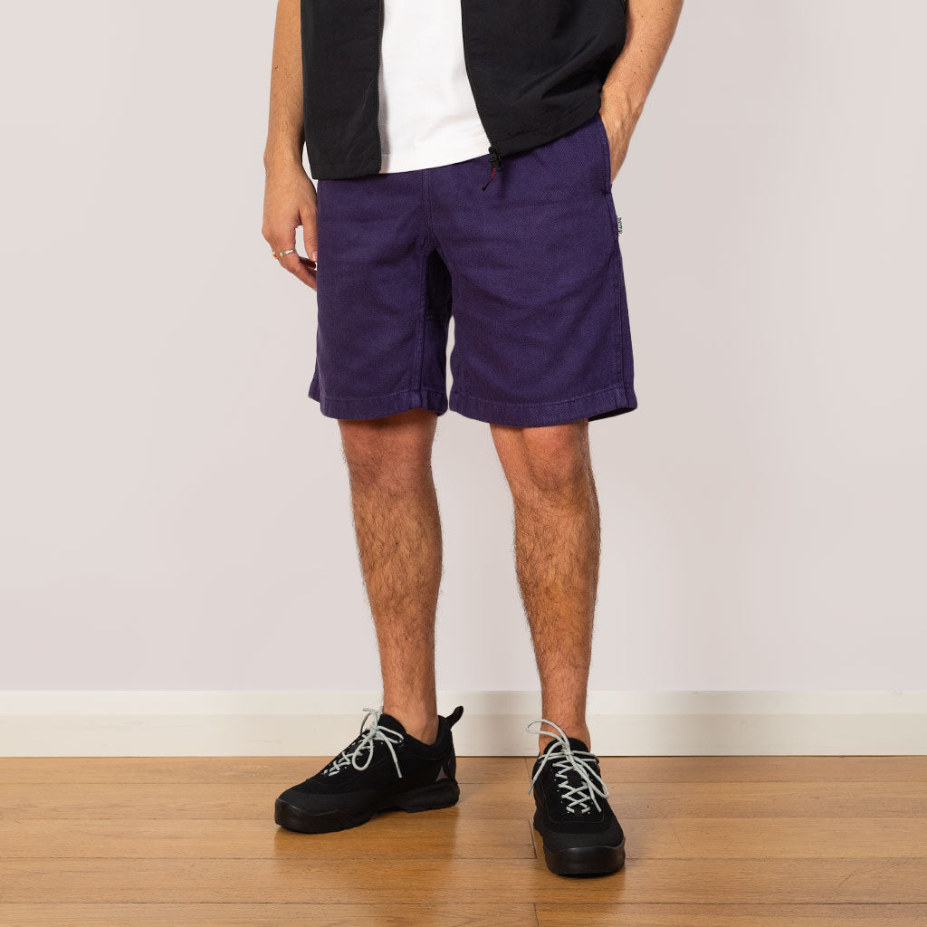 Hemp G-Short - Purple