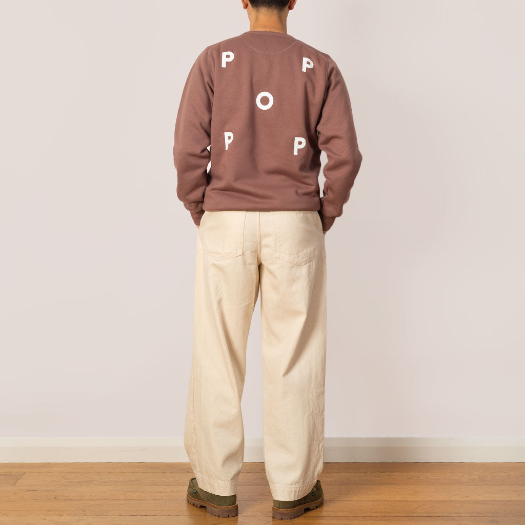 Logo Crewneck Sweatshirt - Mauve