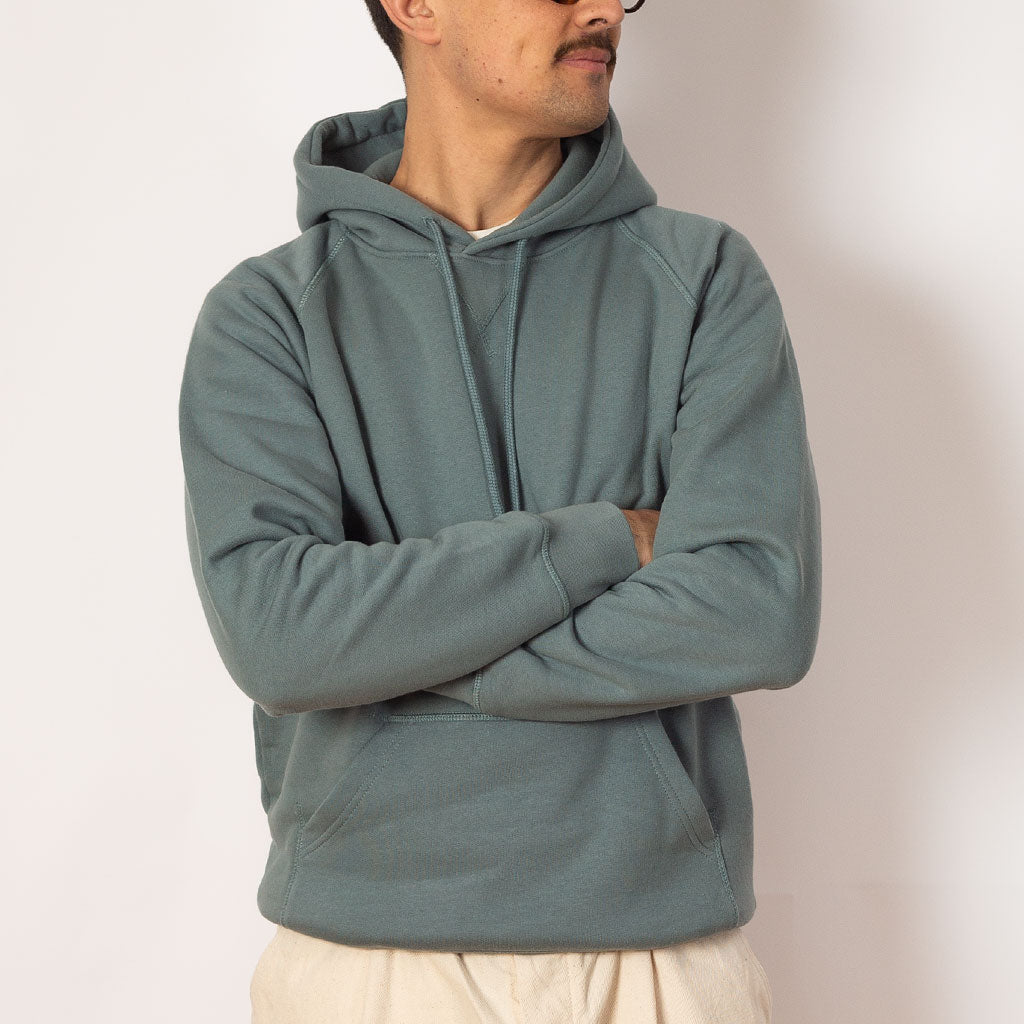 Logo Hooded Sweat - Stormy Sea