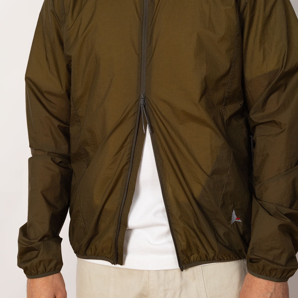 Packable Wind Jacket - Dark Olive