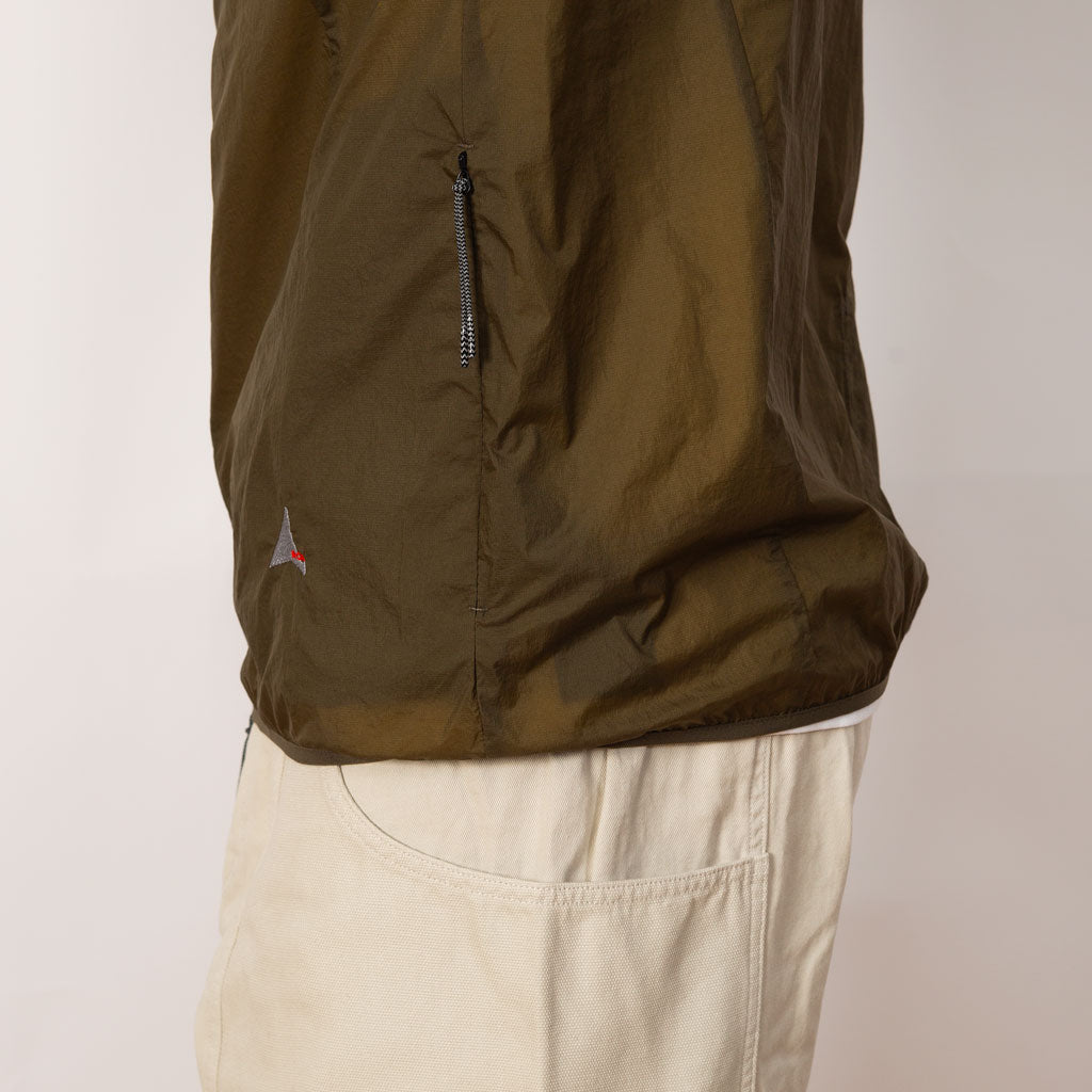 Packable Wind Jacket - Dark Olive