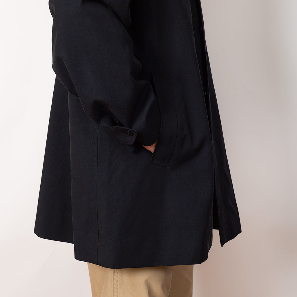 Short Walker Coat - Navy