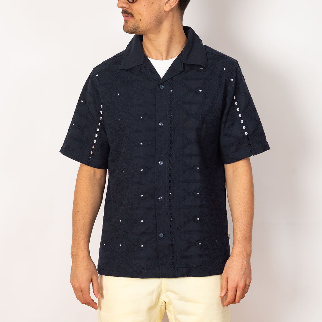 Julio S/S Shirt 5392 - Navy