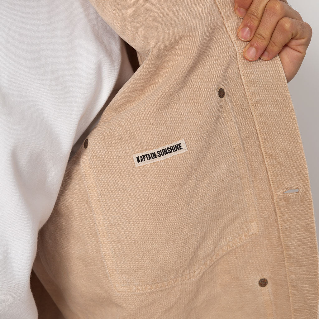 Coverall Jacket - Sand Pink