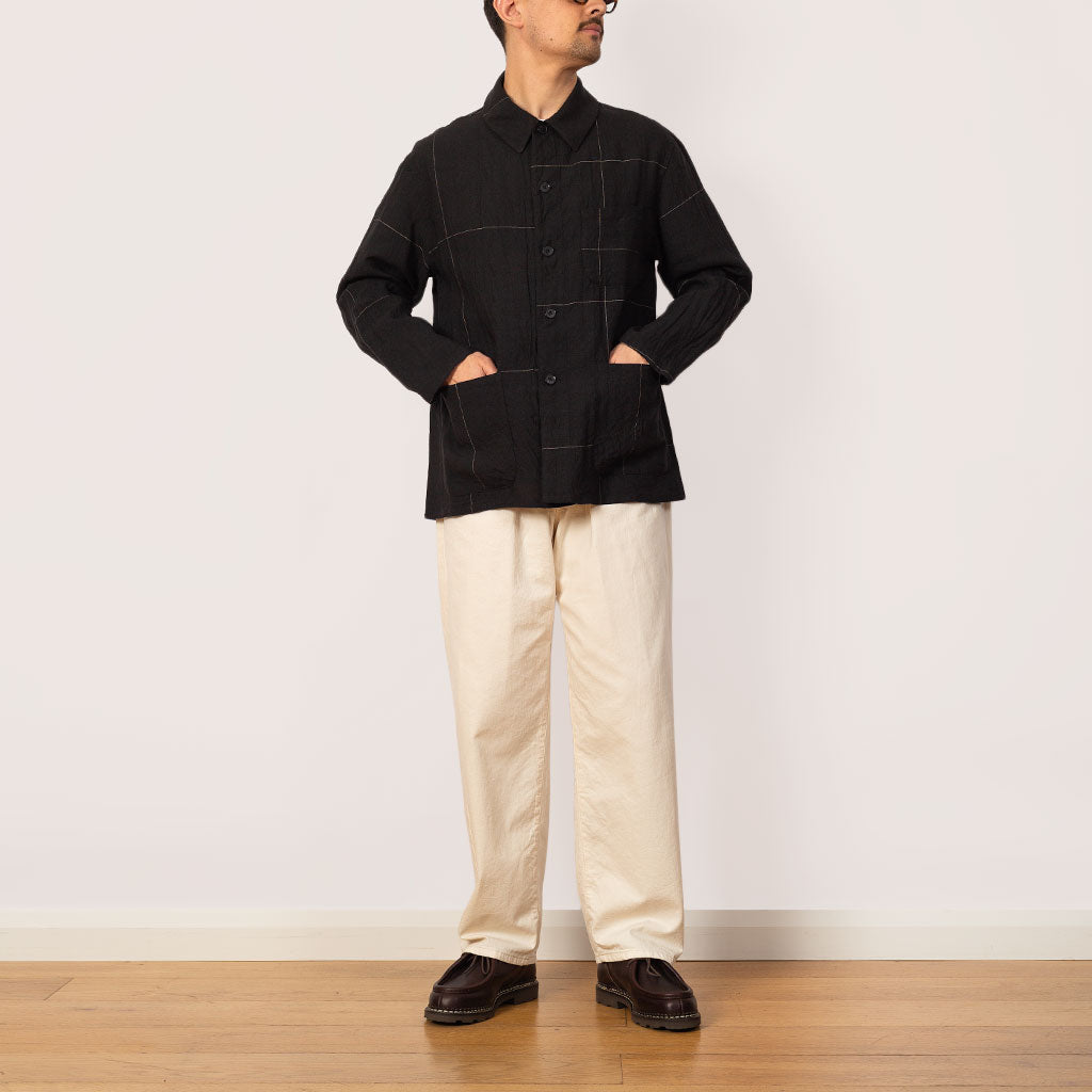 Work Shirt Jacket - Black Window Pane