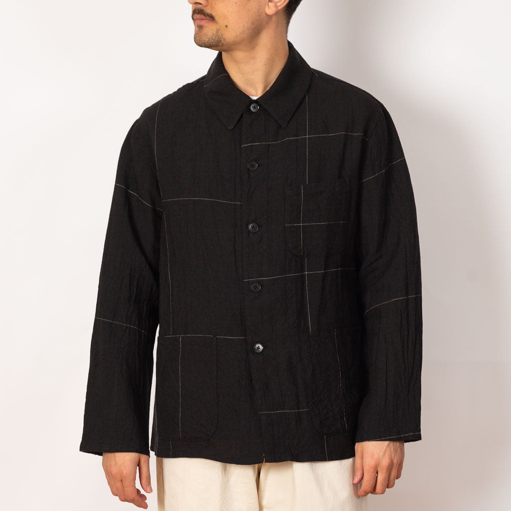 Work Shirt Jacket - Black Window Pane