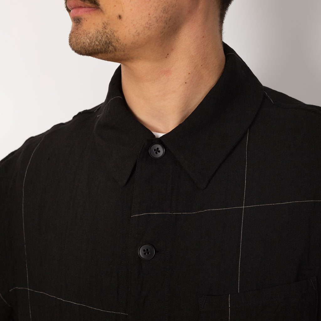 Work Shirt Jacket - Black Window Pane