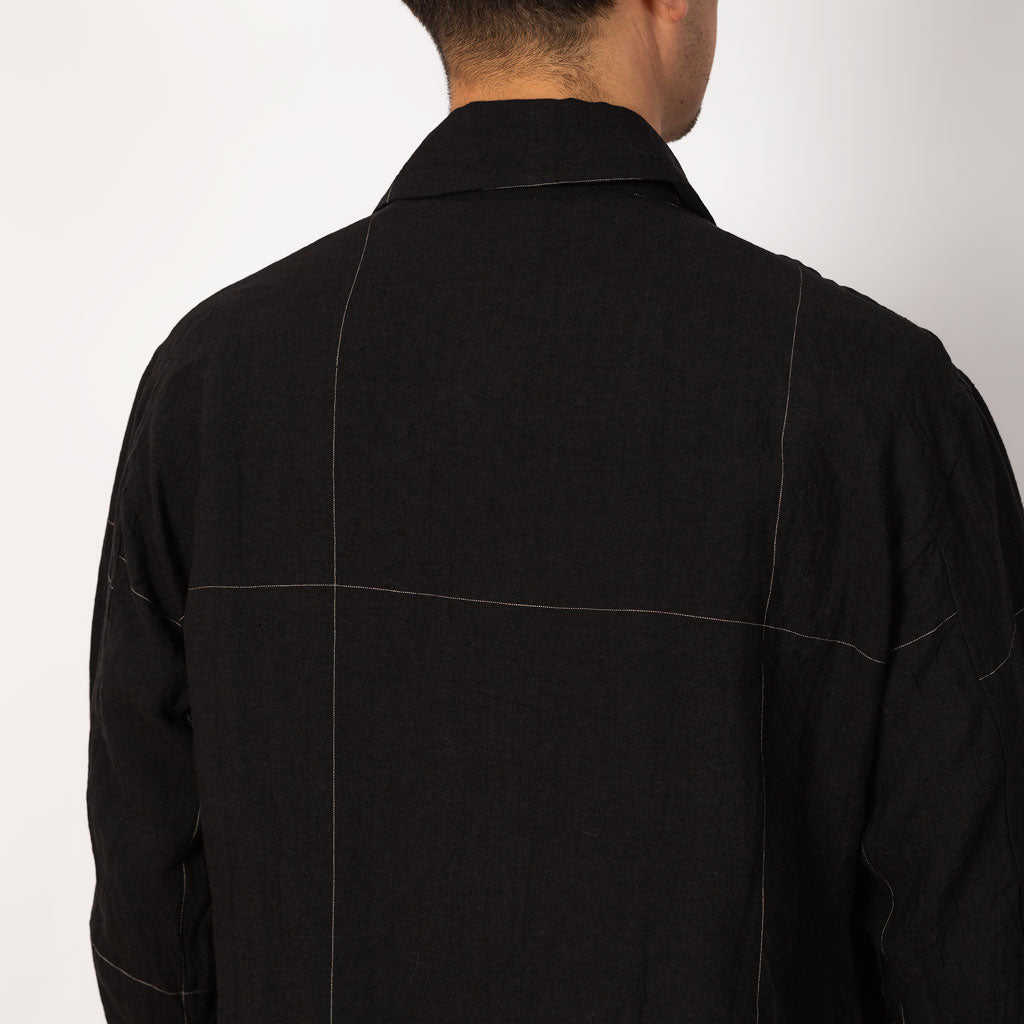 Work Shirt Jacket - Black Window Pane