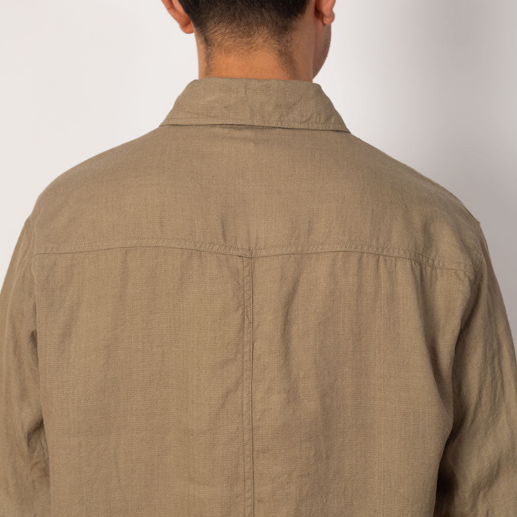 Safari Shirt Jacket - Beige