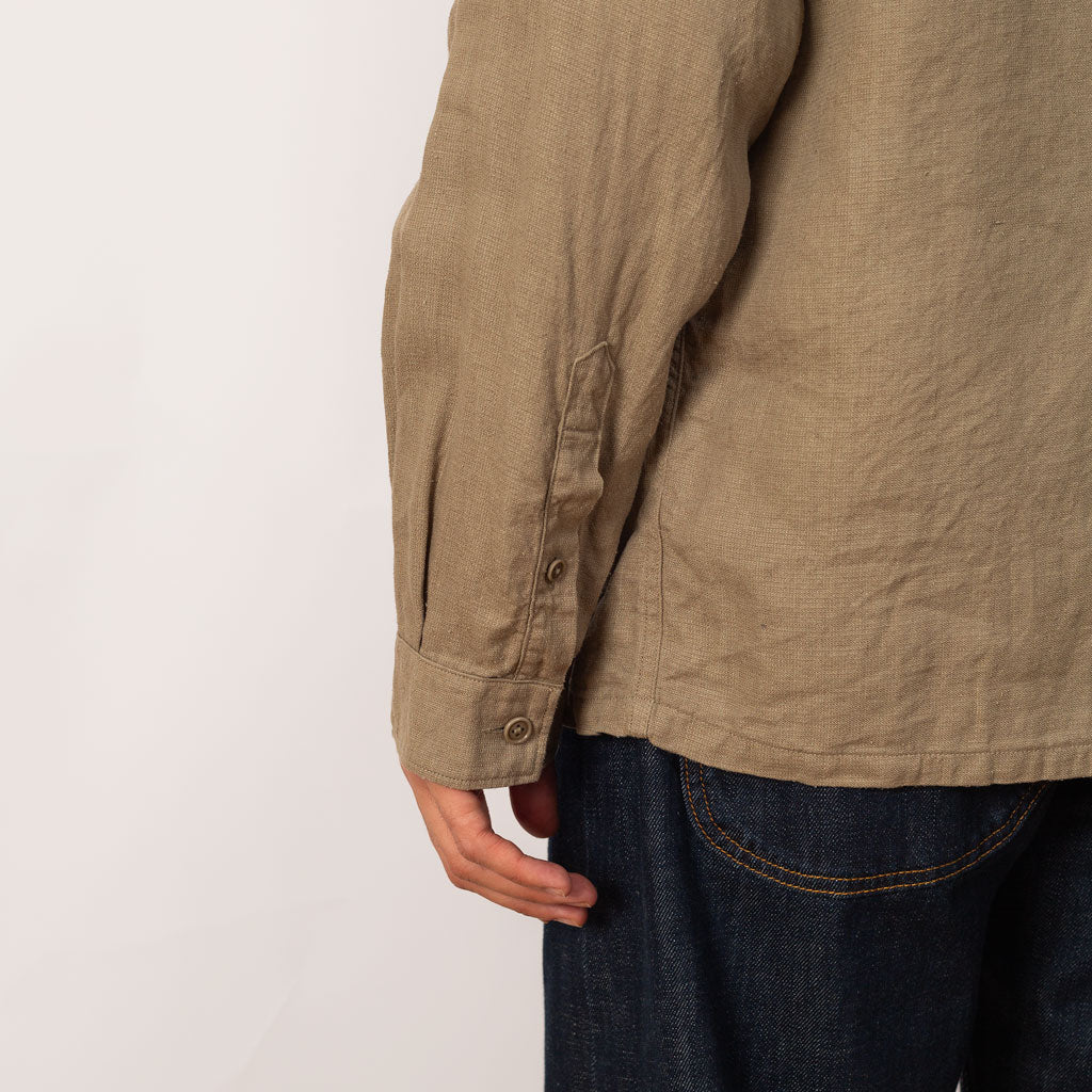 Safari Shirt Jacket - Beige