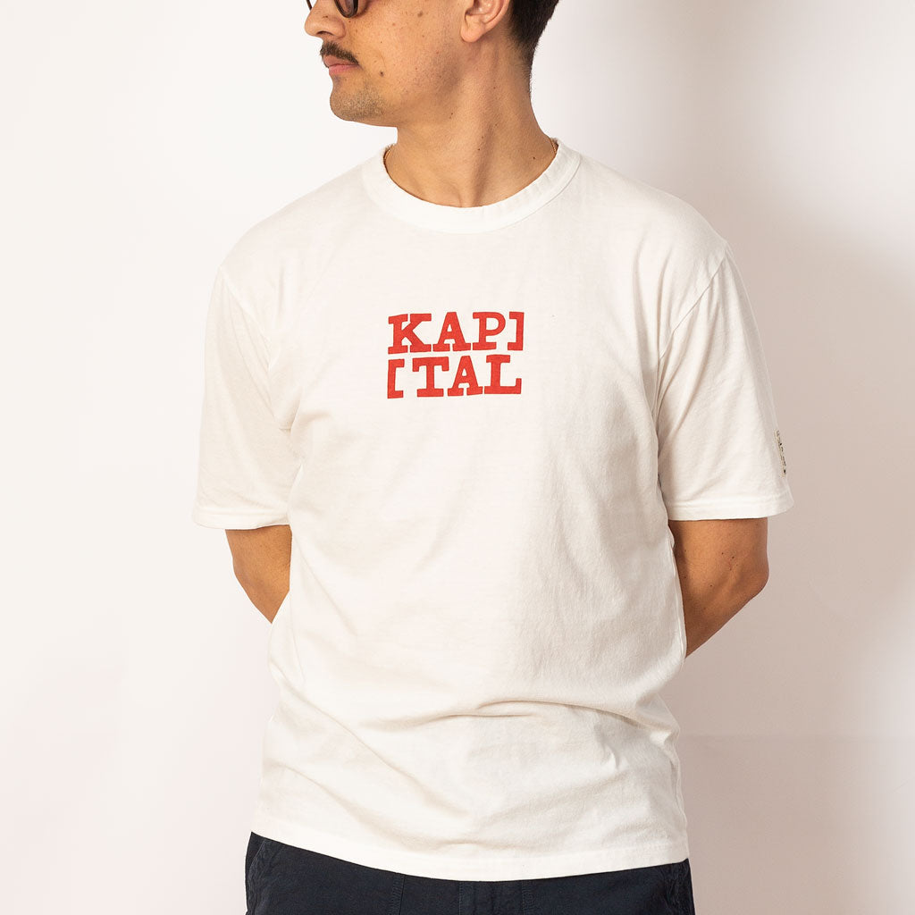 20 Jersey Rookie Crew Tee (Brackets Kap) - White