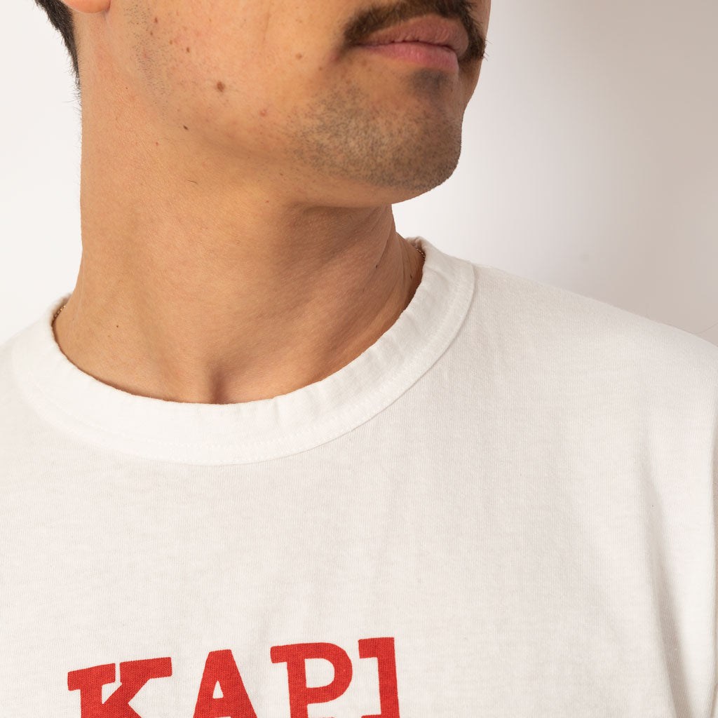 20 Jersey Rookie Crew Tee (Brackets Kap) - White