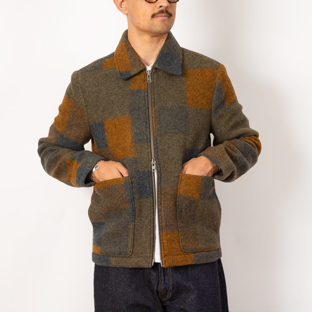 Gael 8267 Jacket - Brown Check