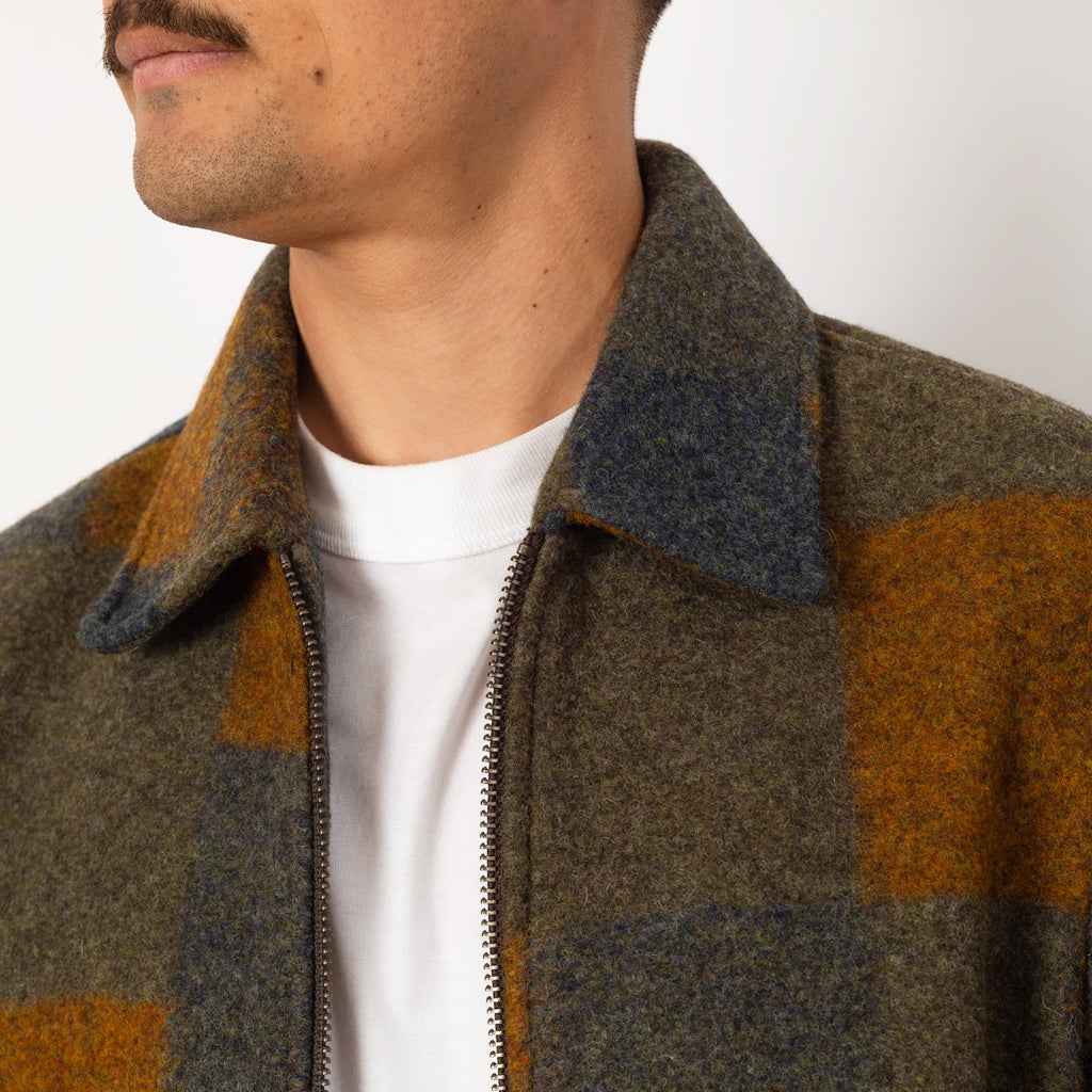 Gael 8267 Jacket - Brown Check