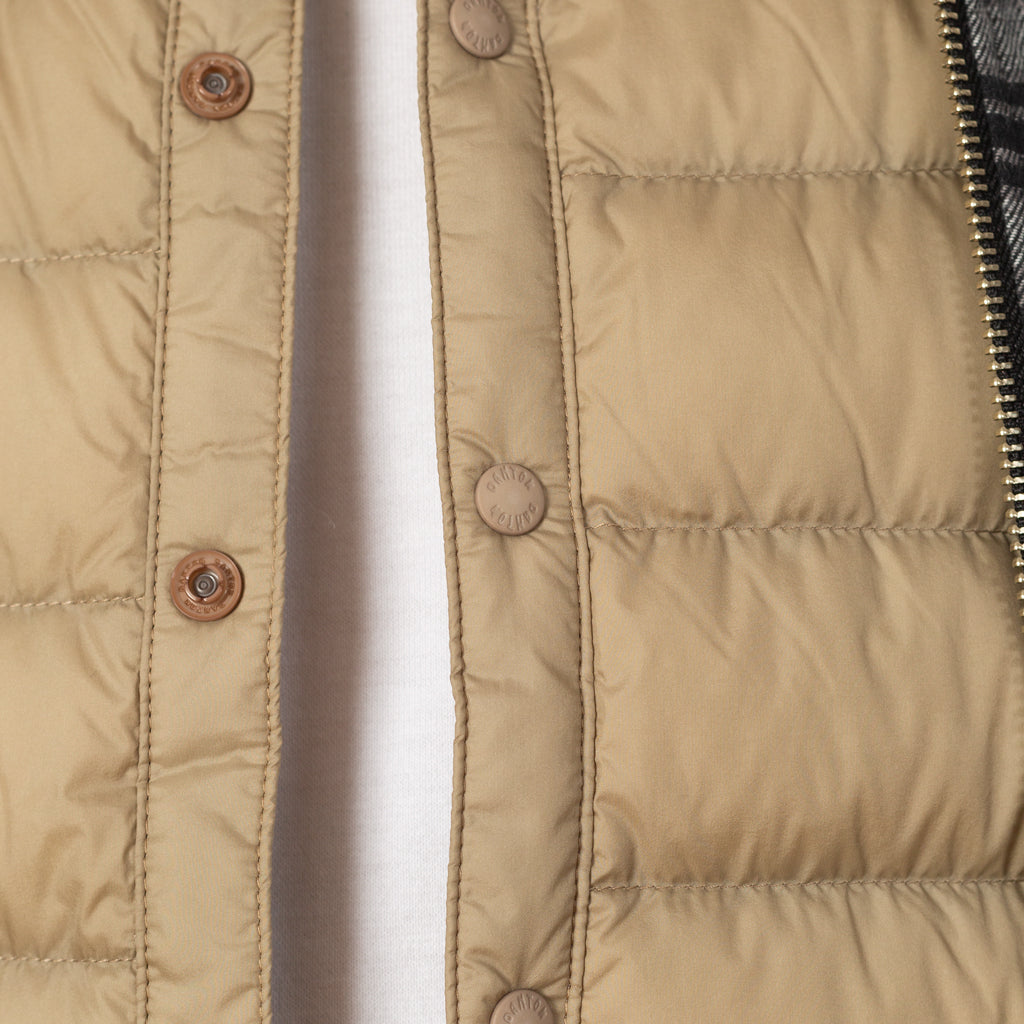 Inner Down Crewneck Vest - Sand Beige