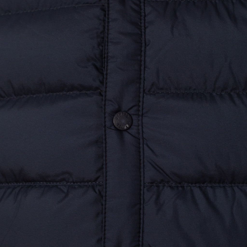 Inner Down Crewneck Vest - Navy