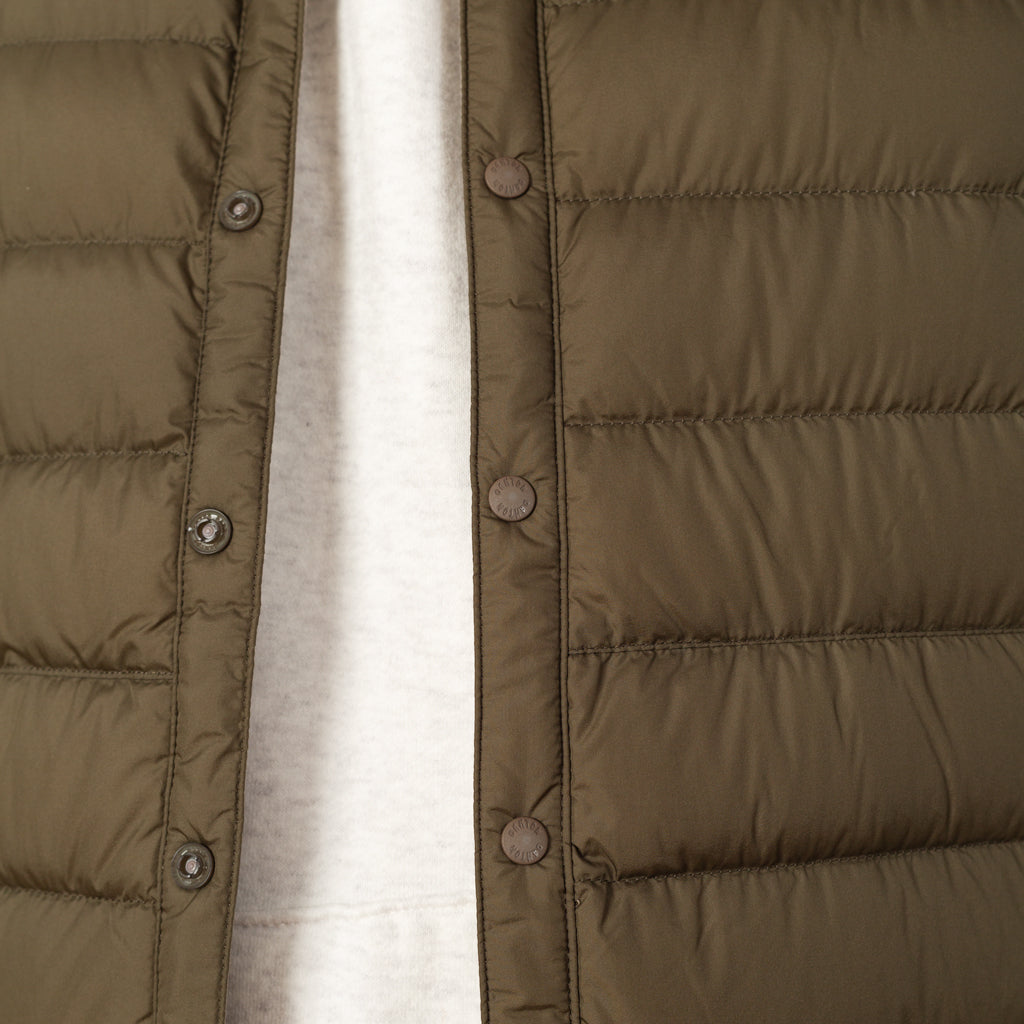 Inner Down Crewneck Vest - Olive