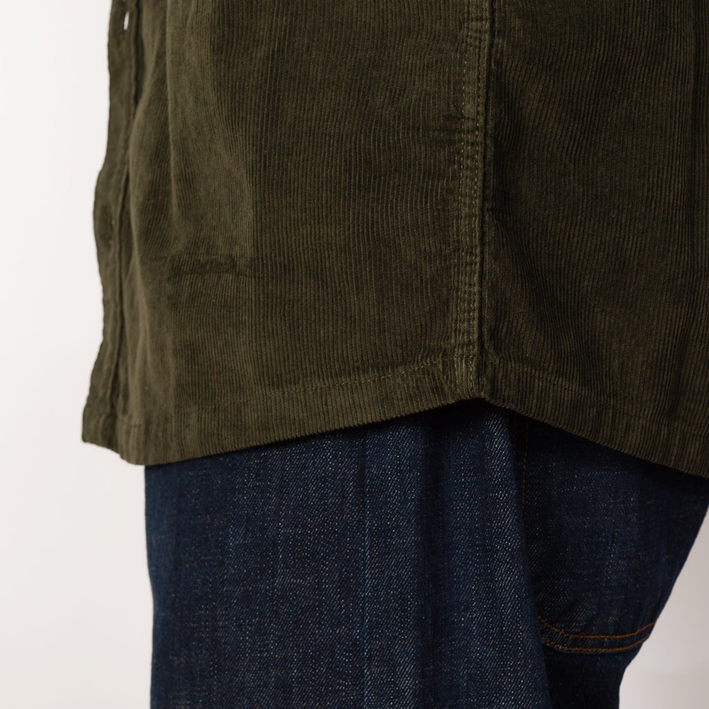 Corduroy Shirt - Pine Needle Green