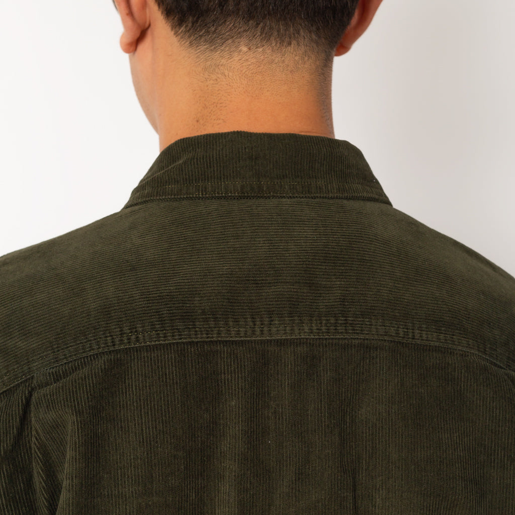 Corduroy Shirt - Pine Needle Green