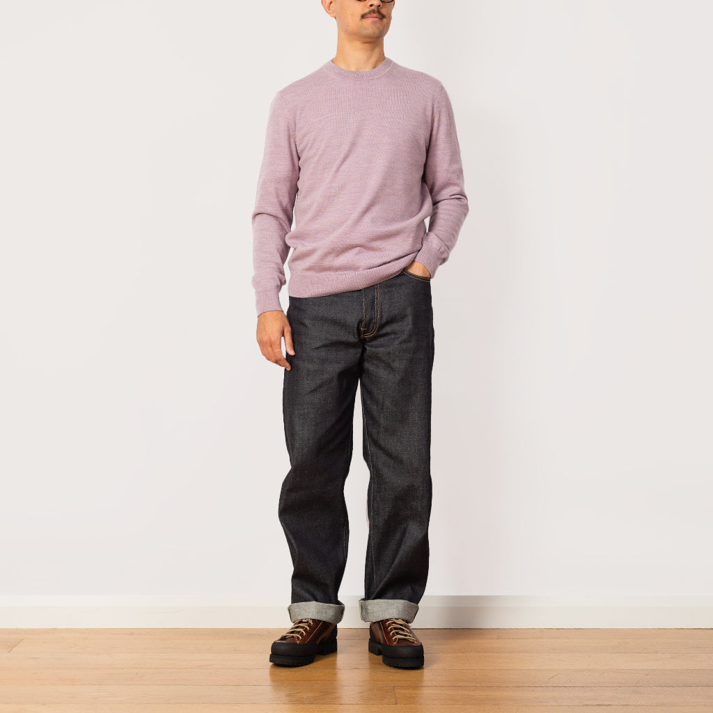 Loose Fit Kaihara - Dark Pure Indigo Rainbow Selvage