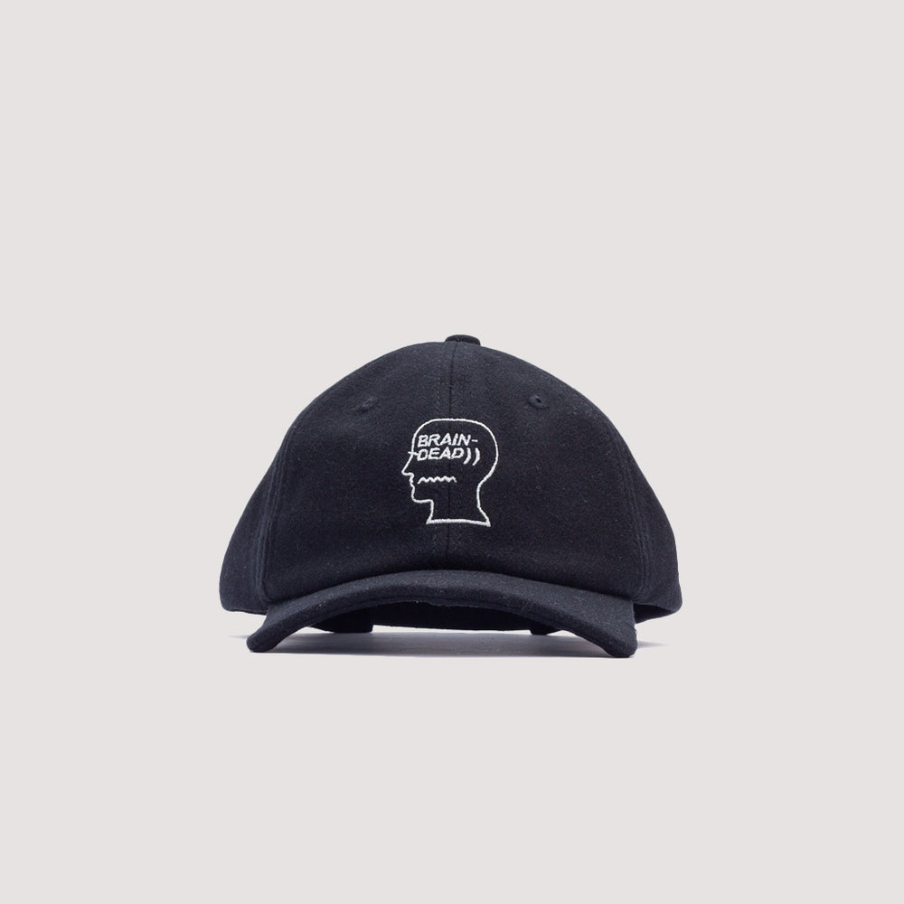 Batwing Logohead Hat - Black | Brain Dead | Peggs & Son.