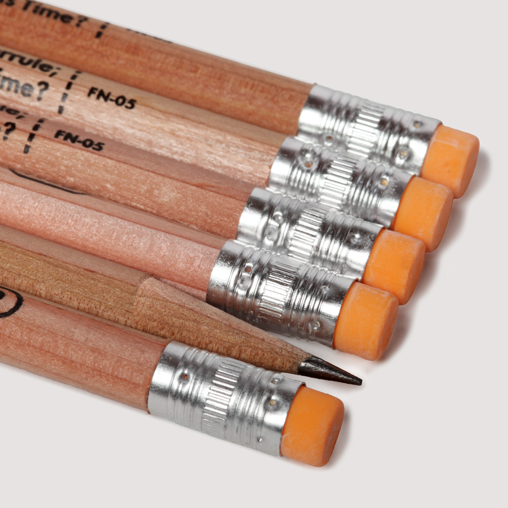 No.2 Woodgrain Pencil 6-Pack