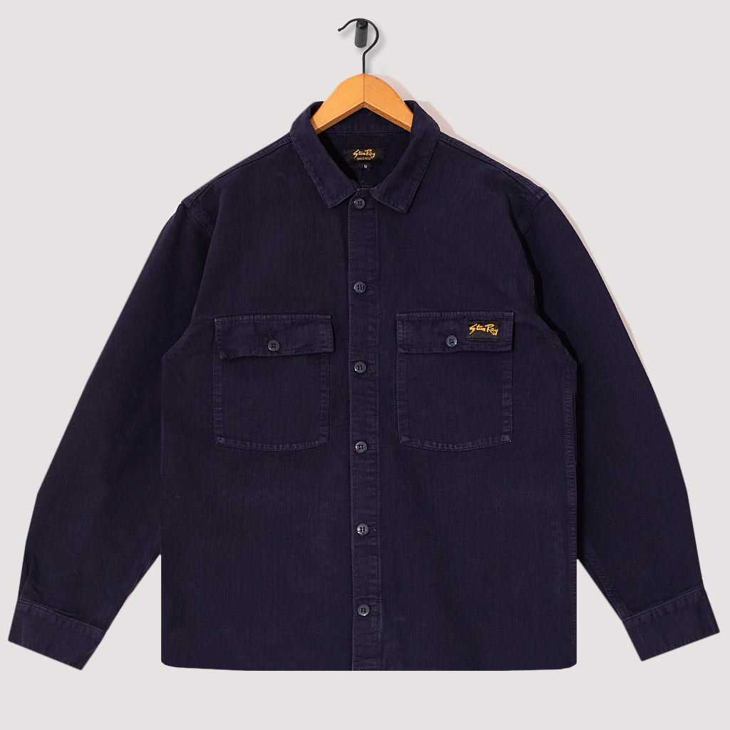 CPO Shirt - Navy Bedford Cord