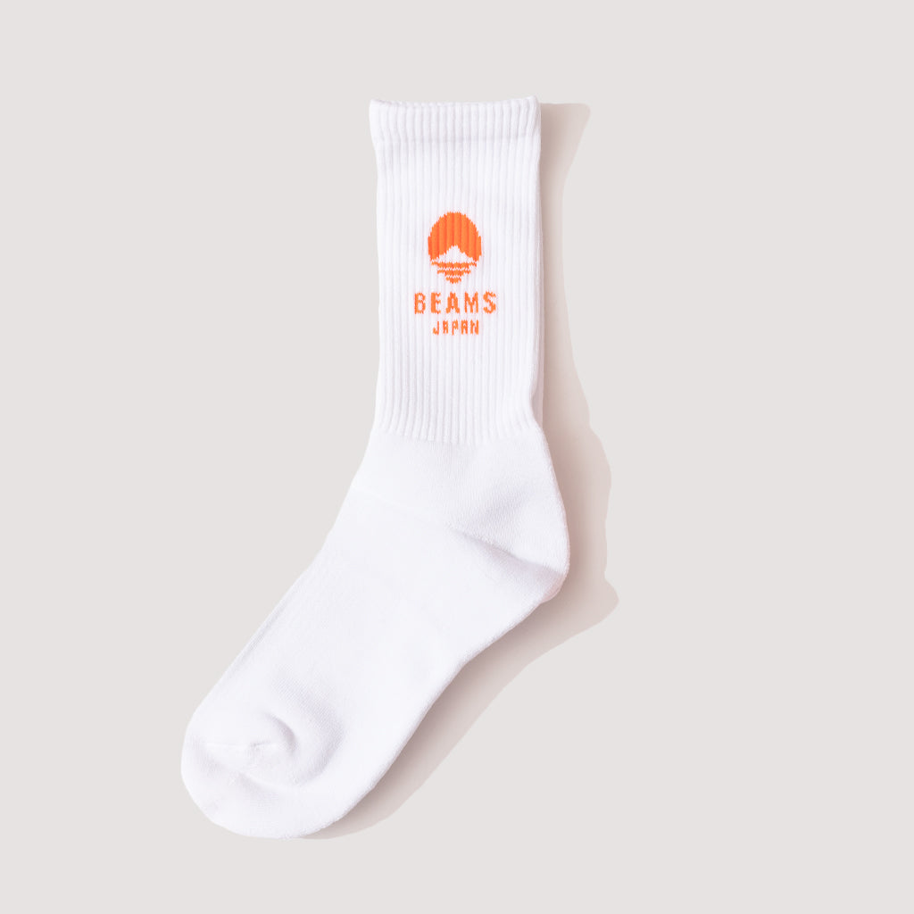 Logo Socks - White/Orange