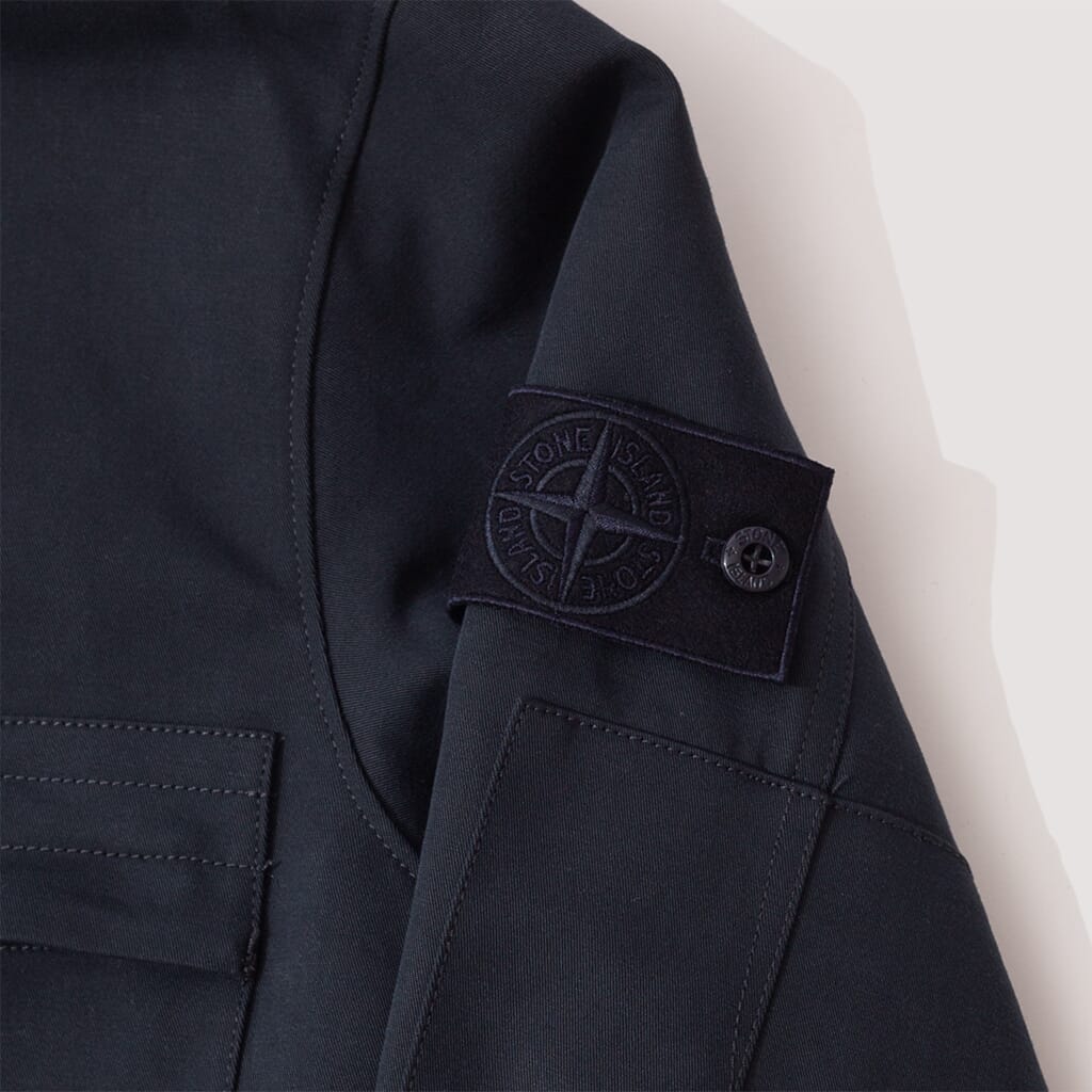 Zip Overshirt - Navy (V0020)