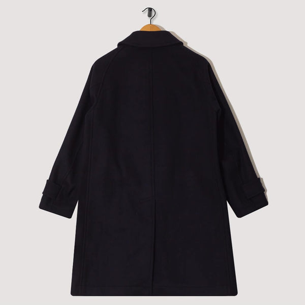 Traveller Coat - Navy | Kaptain Sunshine | Peggs & Son.