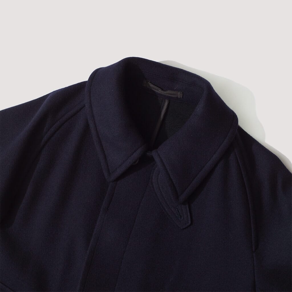 Traveller Coat - Navy | Kaptain Sunshine | Peggs & Son.