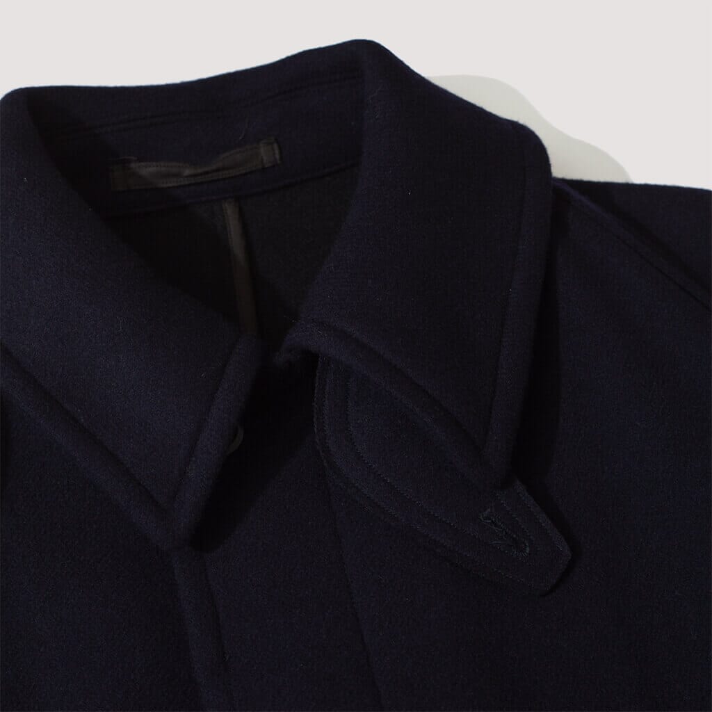 Traveller Coat - Navy | Kaptain Sunshine | Peggs & Son.