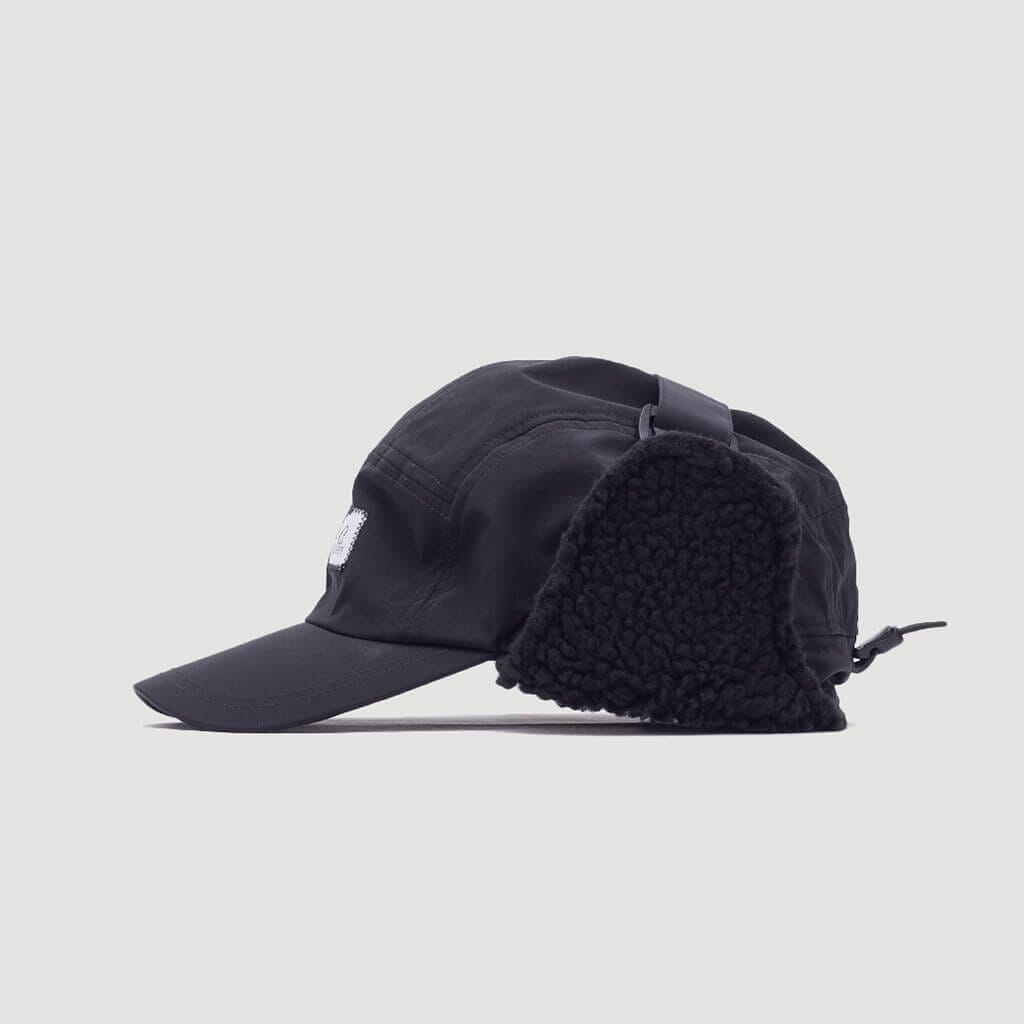 Chrome-R Earflap Cap - Black