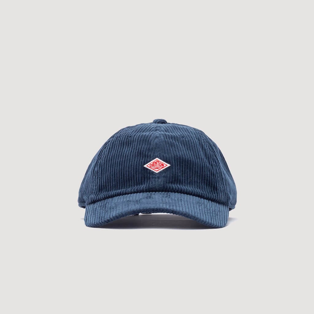 Corduroy 6 Panel Cap - Blue