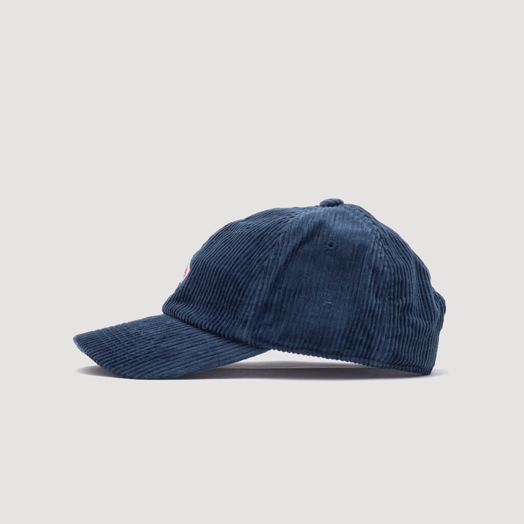 Corduroy 6 Panel Cap - Blue