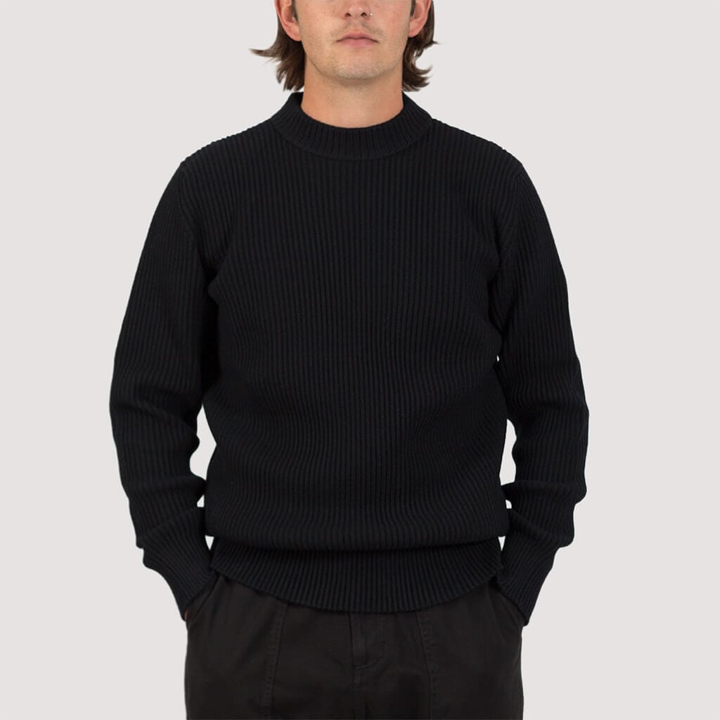 Fender-I Crew Neck - Navy Blue