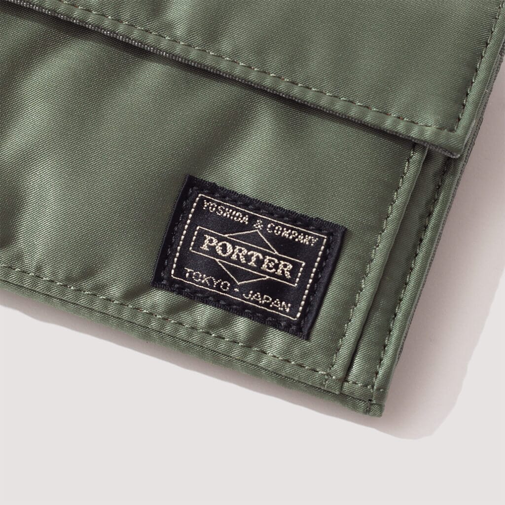 Tanker Wallet - Sage Green | Porter - Yoshida & Co. | Peggs & Son.